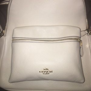 Coach NWOT leather backpack.